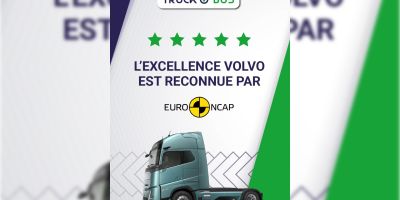 Volvo Trucks décroche les 5 étoiles Euro NCAP !